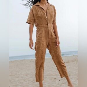 MATE the Label Brown Jumpsuit